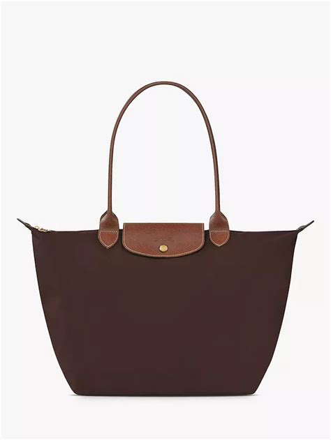 longchamp le pliage large ebony.